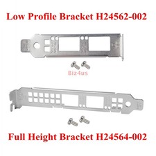 Lot Low Profile/ Full Height Bracket for Intel X520-DA2 X520-SR2 X710-DA2+Screws picture