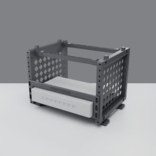 10 Inch Rack Mount 1.5U for NETGEAR MS108UP MS108EUP 2.5G PoE Switch Homelab picture