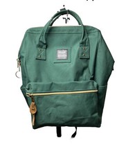 Himawari Laptop Backpack Travel With USB Charging Port Dark Green Large Bag picture