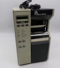 Zebra 90XiII Parallel Thermal Transfer Label Printer w/ Rewind Z090-401-00204 picture