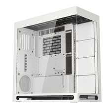 HAVN HS 420 Dual-Chamber Mid Tower PC Case ATX White | Hybrid Design, 11x 140mm picture