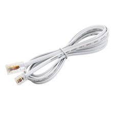 1.7m Telephone RJ11 6P4C to RJ45 8P4C Connector Adapter Cable for Modems ASDL picture