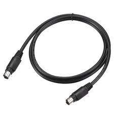 PS/2 Mouse and Keyboard Extension Cable 6P 3.28 Feet Male to Male,Black picture