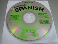 KidSpeak Spanish (PC & MAC, 2002) - Disc Only picture