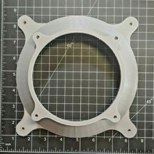 180mm to 120mm Fan Adapter Flow Converter PC Mod Custom Panel Hose Mount Flange picture