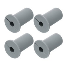 4Pcs Wall Grommets for Cables 3/4 Inch Cable with 7mm Hole Silicone Grey picture