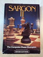 Hayden Software Sargon II Chess for Atari with Manual & Floppy Disk picture