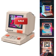 Divoom MiniToo Retro PC-Style Computer Speaker, Pixel Screen with DIY Faces picture