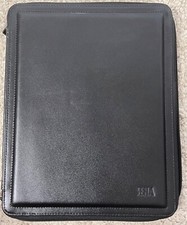 OPEN BOX SENA Black leather Zipbook For iPad 1st Gen 2010 picture