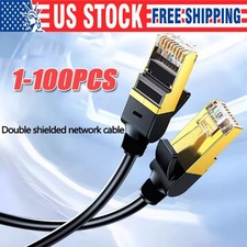 Cat 8 Ethernet RJ45 Cable Super Speed 40Gbps Patch LAN Network Gold Plated Lot picture