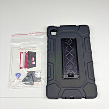 AZZSY Case for Samsung Galaxy Tab A9 8.7 Rugged Shockproof Stand Black 2026-2024 picture