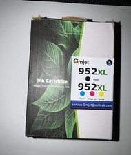 Grnjet Compatible For HP 952XL/952 Inkjet Ink Cartridge Set 4 Pack BK/C/M/Y picture
