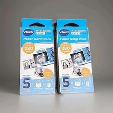 Lot of 2  VTech KidiZoom Printcam Paper Refill Pack - 5 Rolls Photo Paper picture