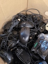 Lot Of 25 - Logitech B100 (910-001439) Optical USB Mouse picture