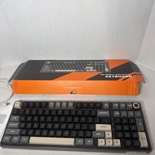 RK ROYAL KLUDGE R98 Pro Wired Mechanical Keyboard 96% Creamy Without The Box picture