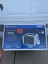 Brother HL-3170CDW Wireless Color LED Printer Duplex WiFi 23PPM, Only 548 Pages picture