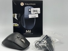 Keychron M6 Ultra Silent Wireless Gaming Mouse - Black - TESTED picture