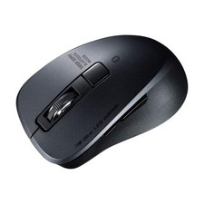 Bluetooth 5.0 Mouse, Blue LED, 5 Buttons, Small, Black, MA-BTBL155BK picture