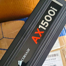 Corsair AX1500i 1500W ATX Modular Power Supply PSU Black 24-Pin 100-240V DENT picture