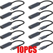 10pcs for HP DELL 100W  7.4mm Power Adapter Converter Cable To USB-C Port New picture