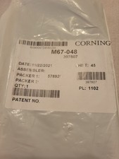 Corning M67-048 12 F Splice Tray Heat-shrink Fusion Splices picture