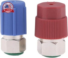 R12 to R134A Adapter, R12 R22 to R134A High/Low Fitting Port Retrofit 1/4'' to 7 picture