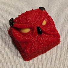 Alpha Keycaps - Keypora Crimson Devil Artisan picture