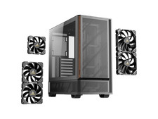 Antec P30 AIR, 3 PWM & 2 PWM Reverse Fans Included, Metal Mesh Front with Premiu picture