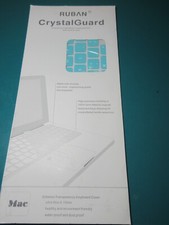 Crystal Guard MB MacBook Unibody Pro/Air Keyboard Cover Spill Protection BLUE picture