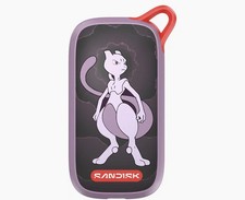 SanDisk 1TB Pokémon Mewtwo Edition Portable SSD Purple Brand New picture