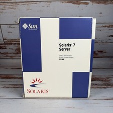 Sun Microsystems Solaris 7 Server SPARC Platform Edition UNIX OS Box Set CD picture