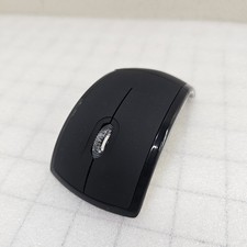 Foldable Arc Touch Wireless Mouse 2.4GHz Optical Touch Receiver PC Laptop USA picture
