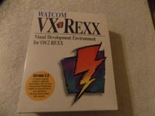 Watcom VX-REXX Version 2.0 for OS/2 - Factory Sealed New Old Stock NOS Rare picture
