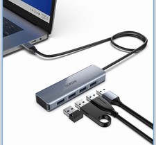 USB C Hub, HOPDAY 4-Port 3.2 C Splitter Multiport Adapter HB045A  picture
