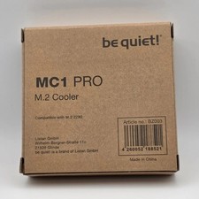 be quiet  MC1 Pro M.2 NVMe SSD Cooler Heatsink w/ Heatpipe BZ003 M.2 2280 picture