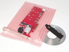 [SATA3/M.2/ PCIe Connection] StarTech.com PEXM2SAT3422 (2x M.2 SSD SATA 3.0 2-Po picture