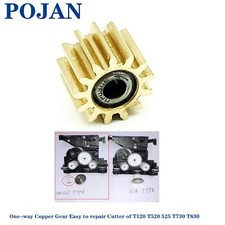 2x Copper Gear CQ890-67108 Cutter Assy Of HP DJ T120 T520 T525 T730 T830 130 530 picture