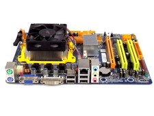 Motherboard CPU Retro Bundle: Biostar GF8100 M2+ TE + AMD Athlon 64 X2 5200+ Excellent picture