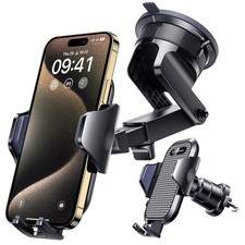 Car Phone Holder Mount Strongest Suction Vent Clip Heavy Duty Cradle picture