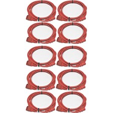 10x Panduit Power Cord C14 C13 Power Cable Red 3m 10A 250V PC14C13RD10-Q picture