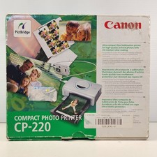 Canon CP-220 Compact Photo Printer Complete In Box PictBridge Direct Print picture