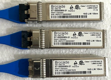 Lot of 12 x Brocade 16Gbps LW SFP Fiber Transceivers 57-0000089-01 16Gb LW SFP picture
