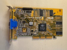 The Asus TNT2-Vanta Nvidia Riva TNT2 16M AGP Video Card (VGA Only, RM1-B304) is  picture