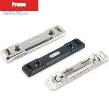 IceManCooler Dual Channel RAM Water Block Full Copper POM Acrylic Memory Cooling picture
