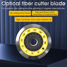 AUA-X1 AUA-X2 Spare Blade Optical Fiber Cutter Blade Fiber Cleaver 24 Face Blade picture