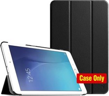 Lightweight Cover for Galaxy Tab E 9.6 2015, Slim Protective Stand, Black picture