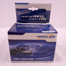 Masscool Fanner Tech USA CPU Cooler ISO 9001 Certified 5T319B1H3G New in Box picture