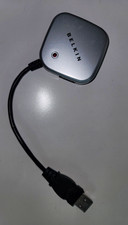 Belkin Hi-Speed USB 2.0 4-Port Ultra-Mini Hub Silver F5U407 Compact Travel picture