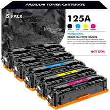 Toner Cartridges Compatible for HP 125A CB540A Color LaserJet CP1215 CP1515 lot picture
