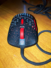 G-Wolves Hati HT-S ACE Wired USB Gaming Mouse 20000 DPI 6Btn Optical Black/Red picture